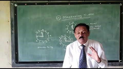 Std:5th  Sub: Maths Measuring Time