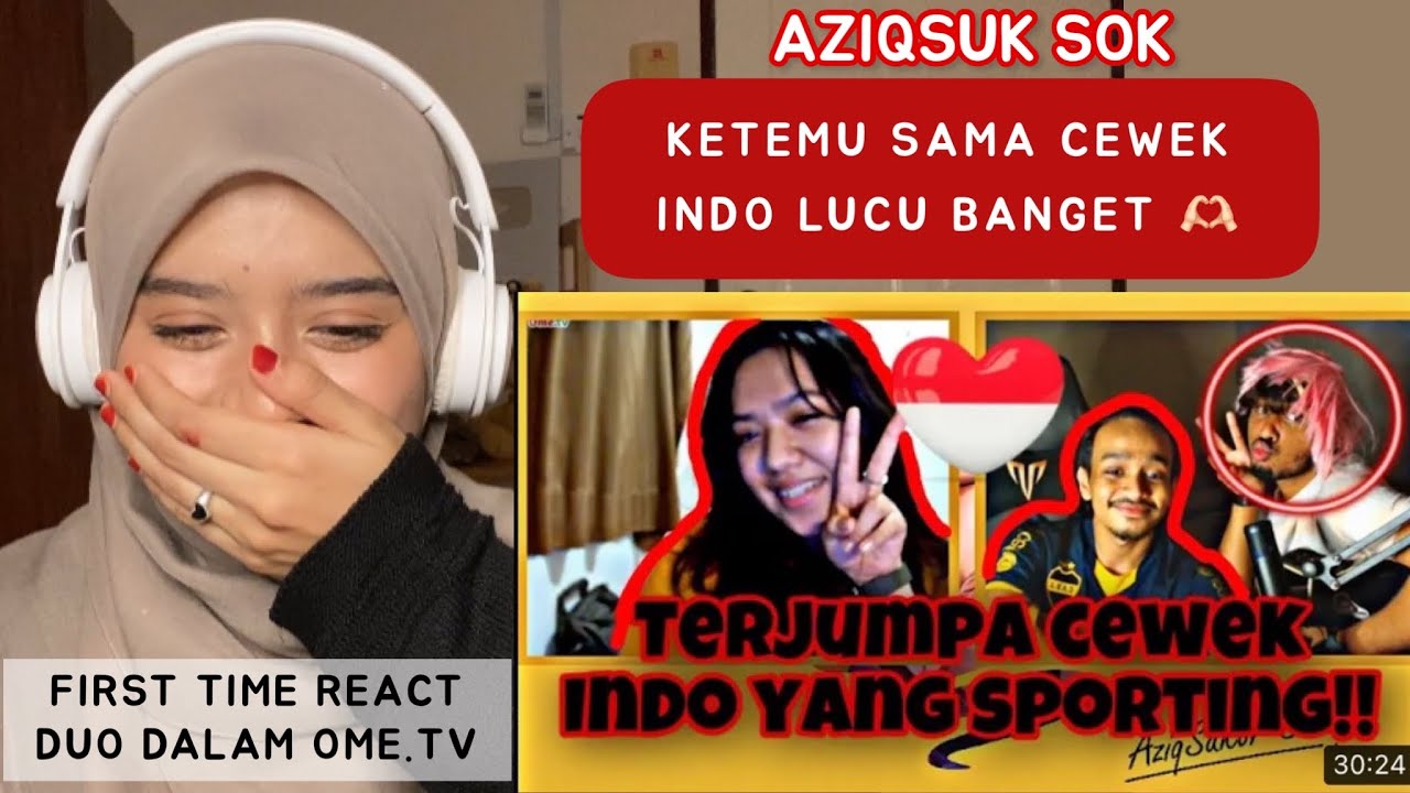🇲🇾🇮🇩MELTING CEWEK INDO DENGAR SUARA ADEM GINI | AZIQSUK SOK OME.TV INTERNASIONAL ‼️