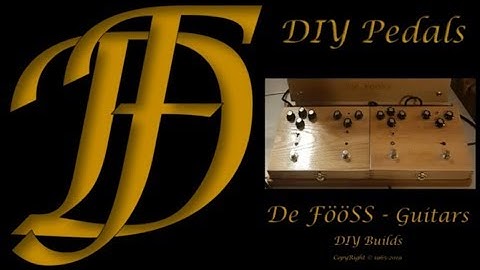 DIY Multi-Effect pedal board Part 1 Overview