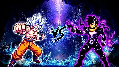 Goku Perfect MUI V2 OP VS Sung Jinwoo V4 OP (Solo Leveling) in Jump Force Mugen