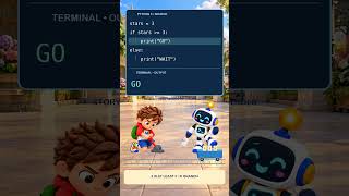 Go or Wait Python Chooses With If and Else | Nico & Klic Ep. 49