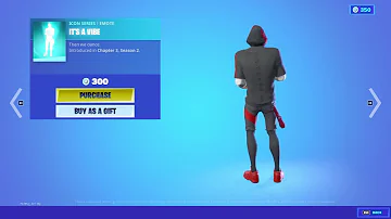 New It's A Vibe Emote Fortnite