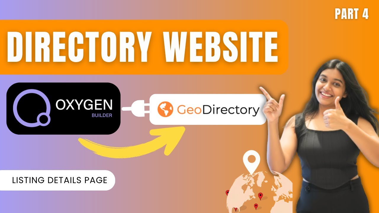 #4 Listing Details Page | How to Create a Directory Website using ...