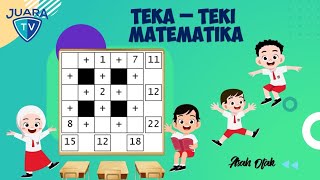 Teka Teki Silang | Matematika - Penjumlahan Bilangan Bulat | SpM Cilegon screenshot 2