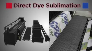 Overview of Large Format Direct Dye Sublimation Printing