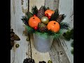 Soap bouquets with clementines | Новогодний мыльный букетик с мандаринками | Ziepju pušķītis