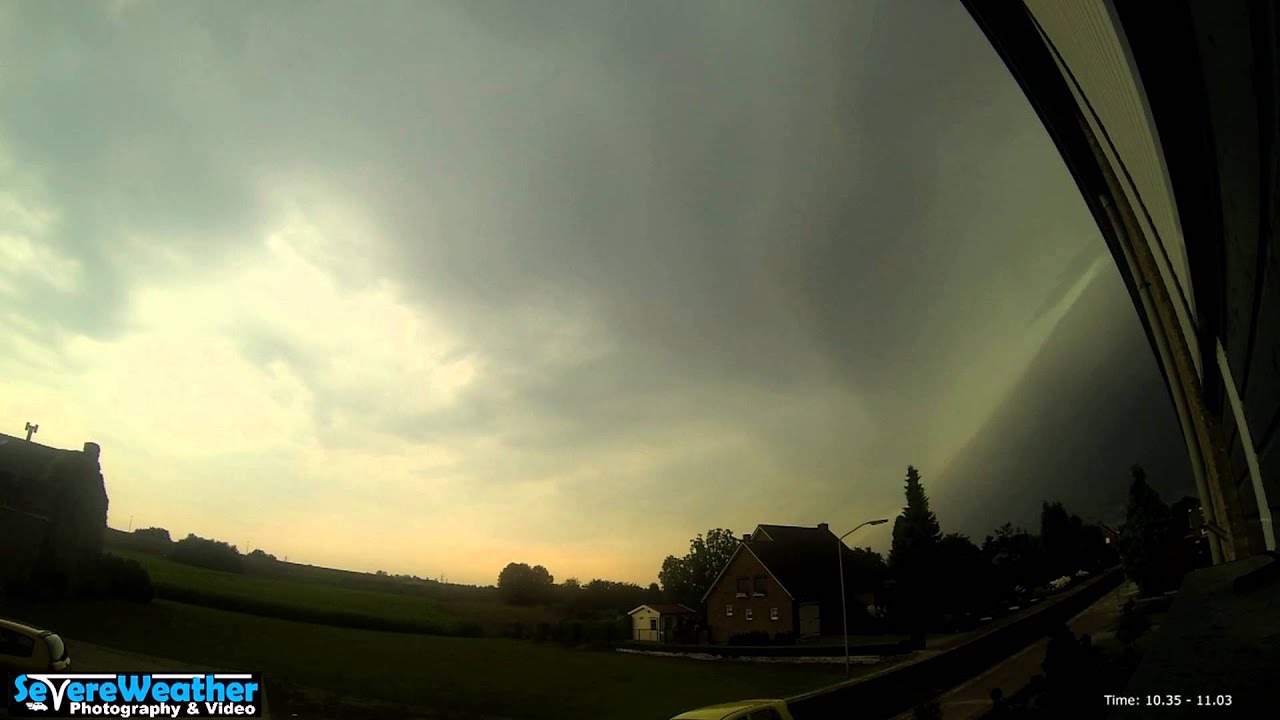 Slow Time Lapse Shelf Cloud - YouTube