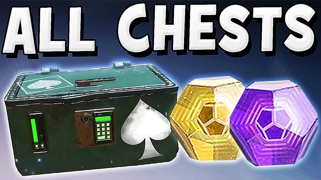 Destiny ALL CAYDE TREASURE CHESTS TITAN LOCATIONS !! YouTube