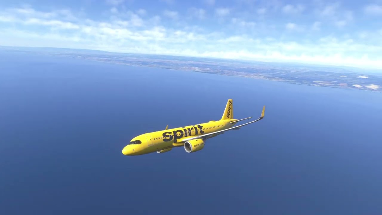 MSFS 2024. Barcelona ILS-Approach a 320