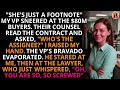 She Fired Me  I Vetoed Her $80M Deal – Corporate Revenge Story 💼   #OfficeJustice