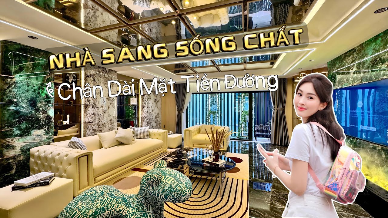 Nhà Mặt Tiền Kiến Trúc Luxury - Địa Trung Hải Sống Sang Đường Rộng 15M | 2 Ngôi Nhà Trong Cùng Video