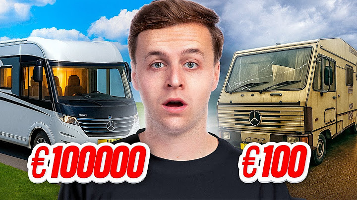 BANKZITTERS DUUR VS GOEDKOOP (CAMPER EDITIE)