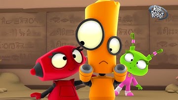 History Class | Rob The Robot | Toddler Learning Video