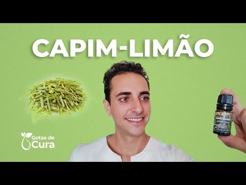 ÓLEO ESSENCIAL DE CAPIM LIMÃO - LEMONGRASS (DORES, HIPERTENSÃO, ANSIEDADE, REPELENTE)