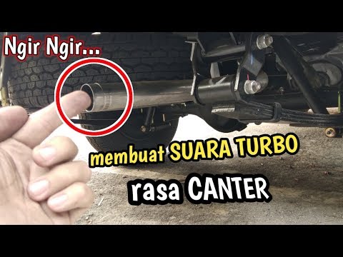 Bikin SUARA TURBO L300 & PICK UP lain,Suara NGIR NGIR Turbonya josss