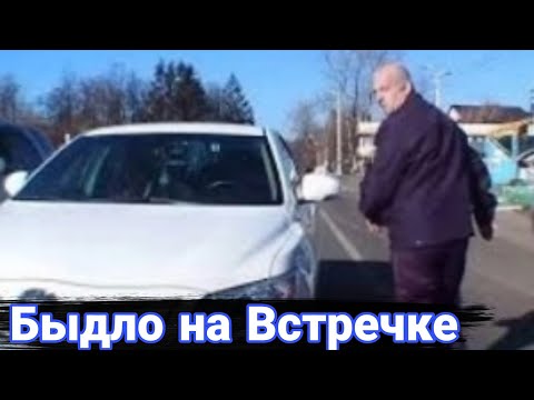 Наказание автохамов на встречке. №4