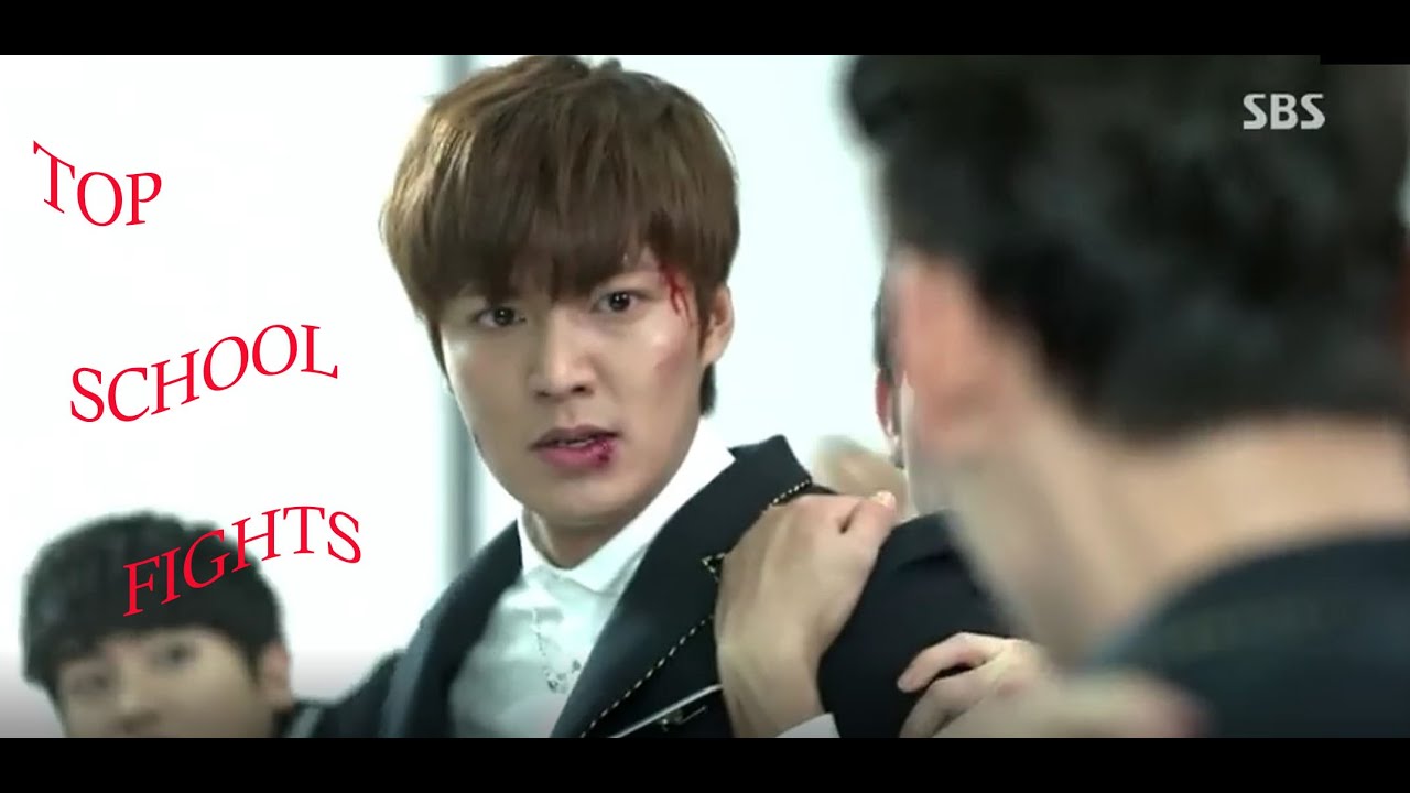 BEST SCHOOL FIGHT SCENE SATISFYA, ATTITUDE (lee min ho , The Hier