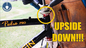 Installing a Chris King Headset Upside down & Coins In Your Grips