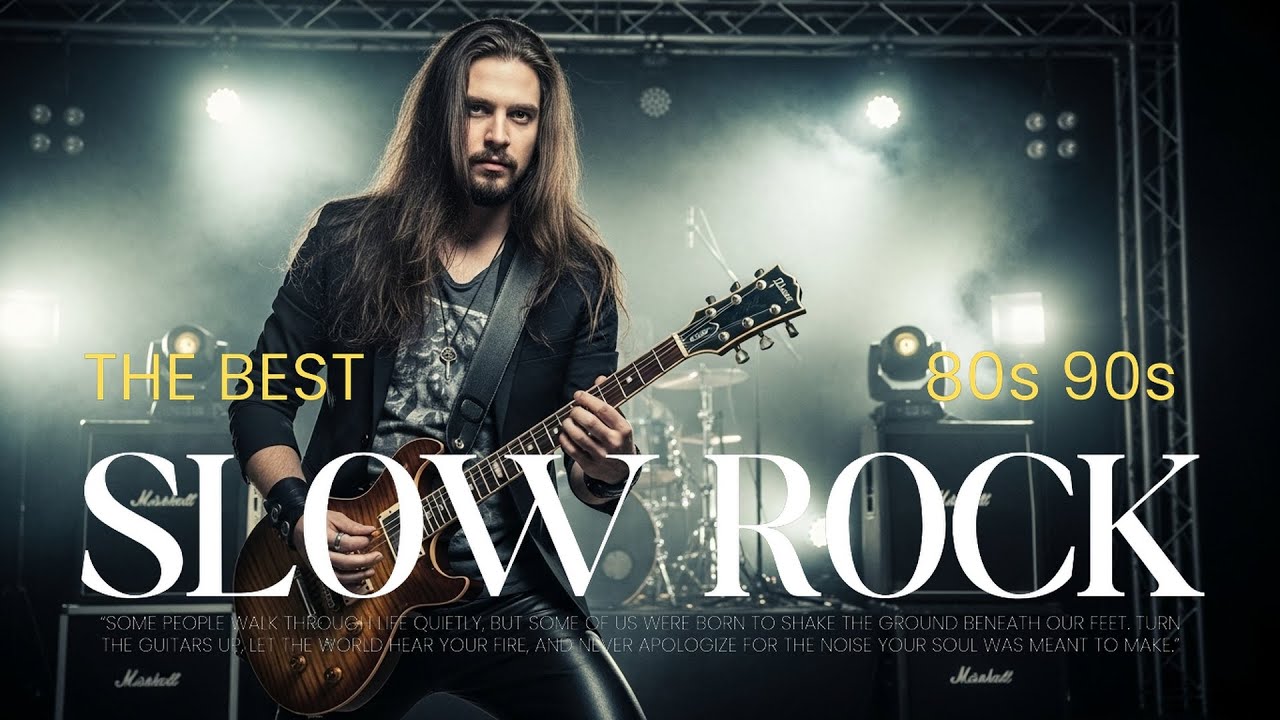 Slow Rock Music 80s 90s • Rainy Night Slow Rock & Warm Emotion