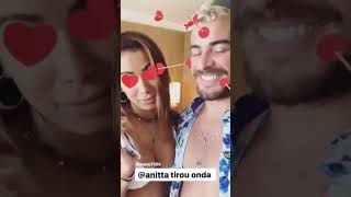 Anitta e Thiago Martins em novela