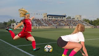 The Surrealistic Scenes in Female Football