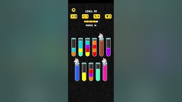 Color Water Sort 3D - Level 59 #gaming