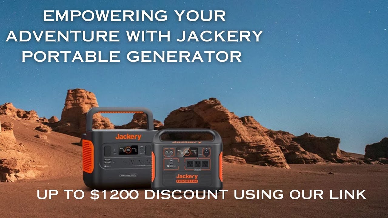 JACKERY PORTABLE POWER STATION JACKERY YouTube