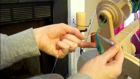 Part 3 of Corespinning Demo- Adding in sequins