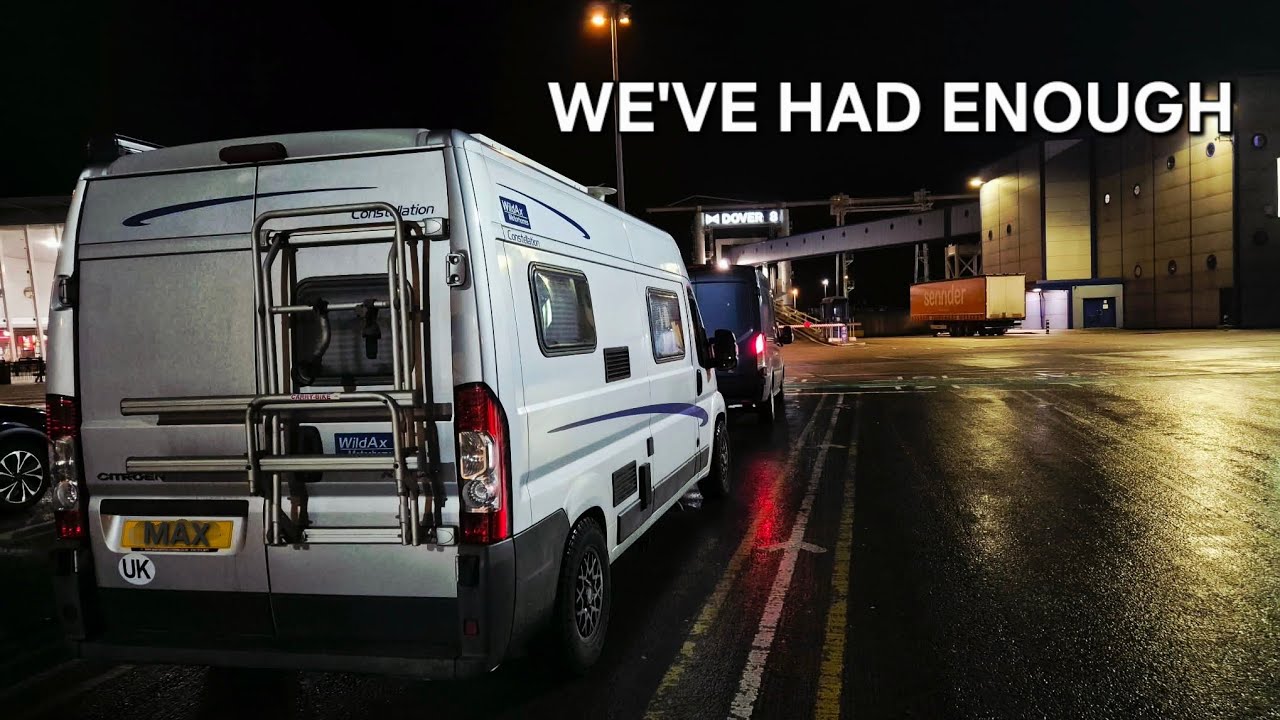 We’ve Had Enough… Leaving the UK for Vanlife in Europe