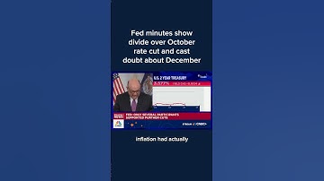 Fed minutes show divide over October rate cut and cast doubt about December