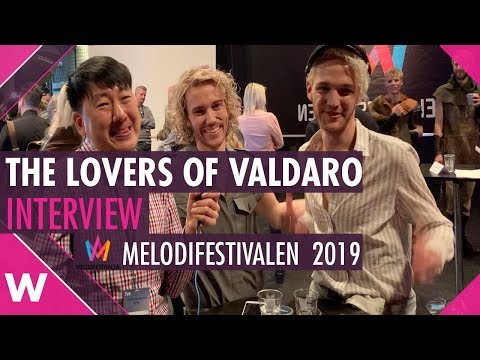 The Lovers of Valdaro "Somebody Wants" Interview @ Melodifestivalen 2019 | wiwibloggs