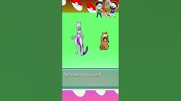 Mewtwo and Bidoof Fusion! (Comment Submission) #shorts