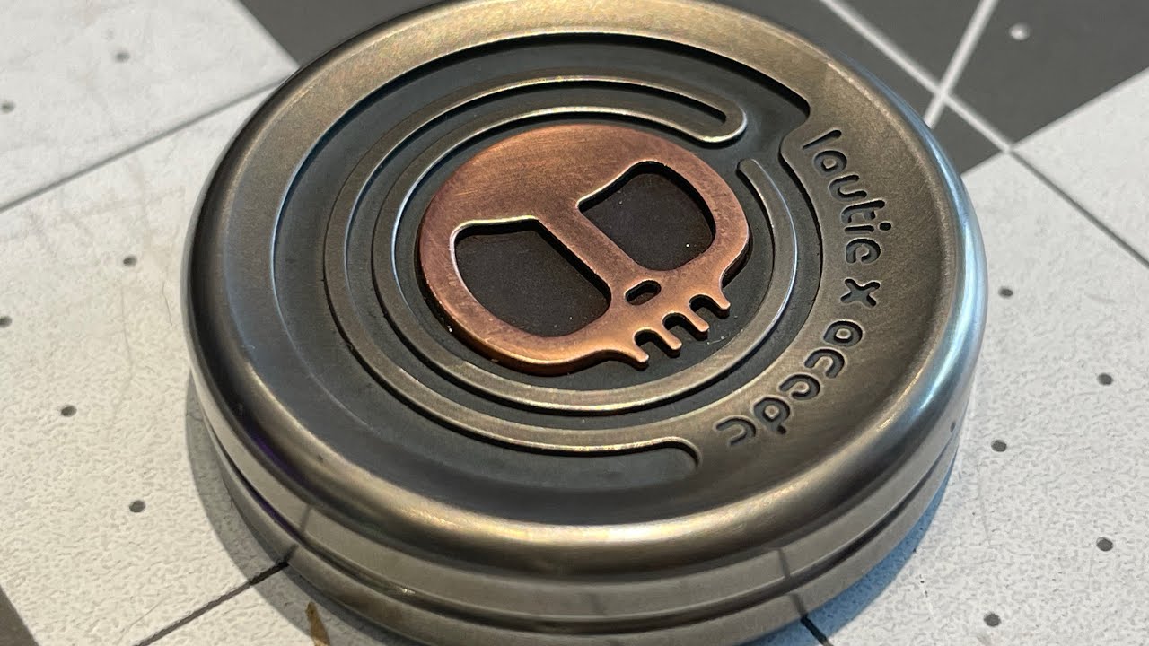 Amazing! LAUTIE Milk Cap Coin - EDC Fidget toy unboxing - Worth