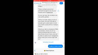 Messenger Bot for Real Estate Agents - Demo screenshot 3
