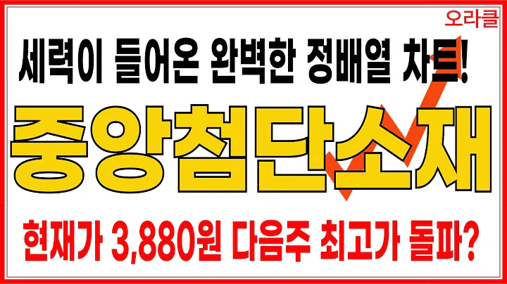 🔥 [중앙첨단소재] “거래량 20배 폭발! 리튬·수소트램까지 잡은 진짜 세력주 등장” 주가전망. 오라클.