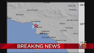 3.4M Earthquake Strikes Near El Segundo