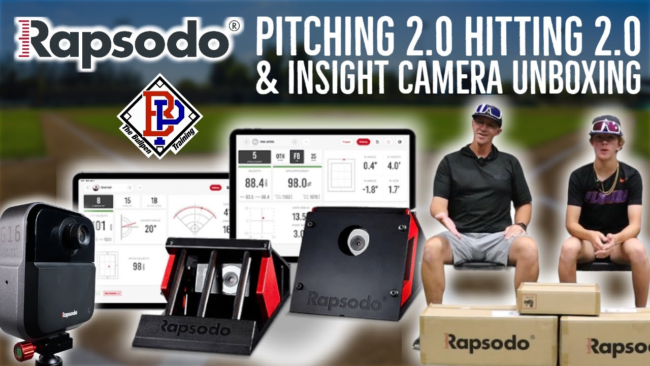 UNBOXING Rapsodo Hitting 2.0 Pitching 2.0 & Insight Camera The