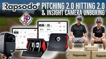 UNBOXING Rapsodo Hitting 2.0 Pitching 2.0 & Insight Camera The Bullpen Training #baseball #unboxing