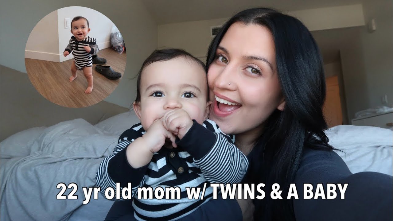 A Realistic Day in My Life as a 22 year old mom | 9 month old takes his first steps!