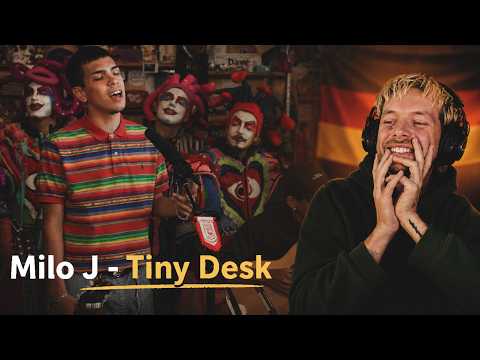 ALEMÁN reacciona (en Español) a "Milo J: Tiny Desk Concert"