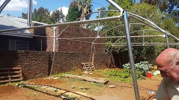 Polytunnel / Greenhouse growing - Episode 3: Erection