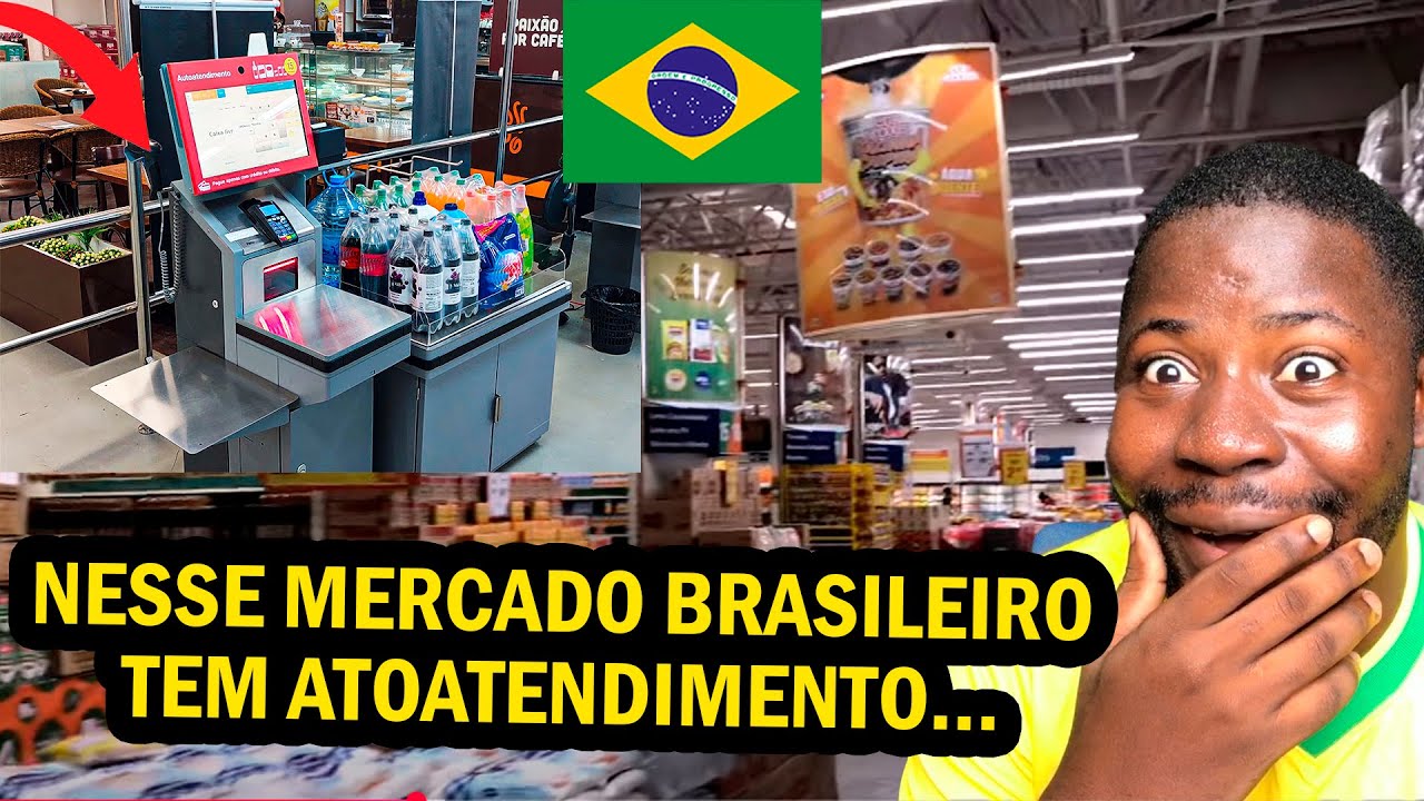 MOÇAMBICANO VAI NO MERCADO E MOSTRA ESSA EVOLUÇÃO QUE TEM NO BRASIL