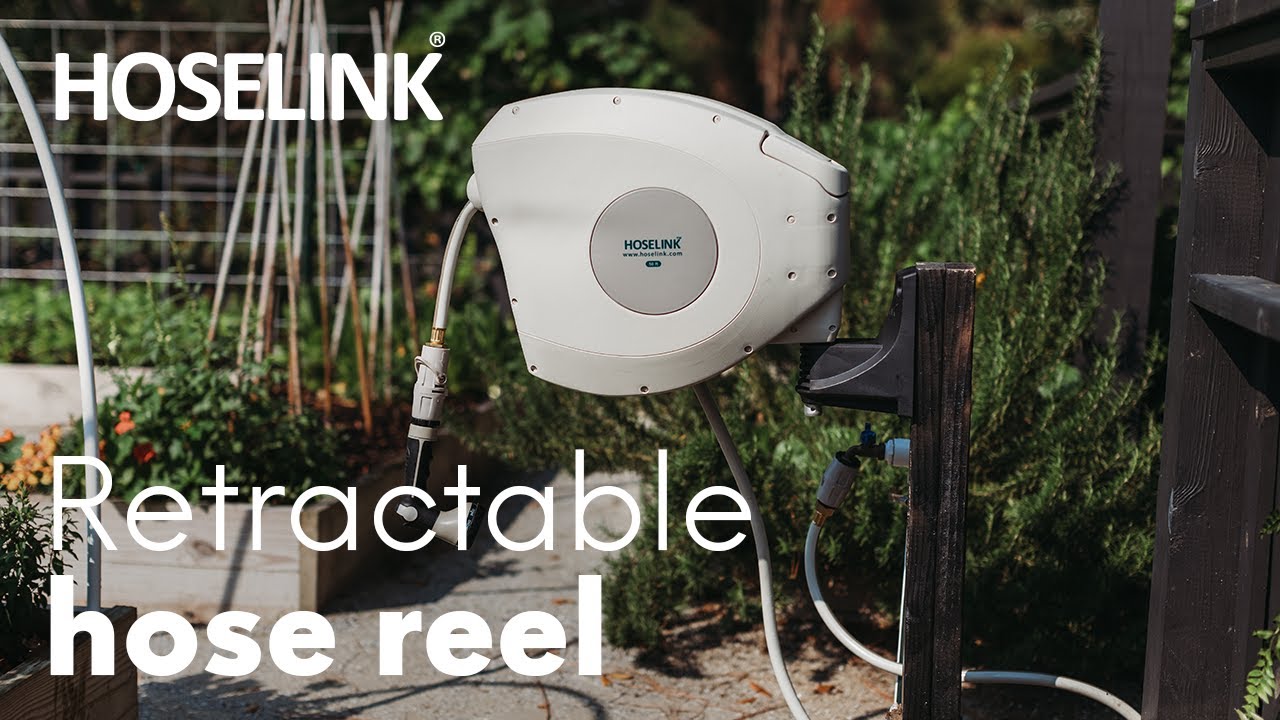 Hoselink Retractable Garden Hose Reel USA 