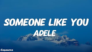 Someone Like You  Adele (Lyrics)