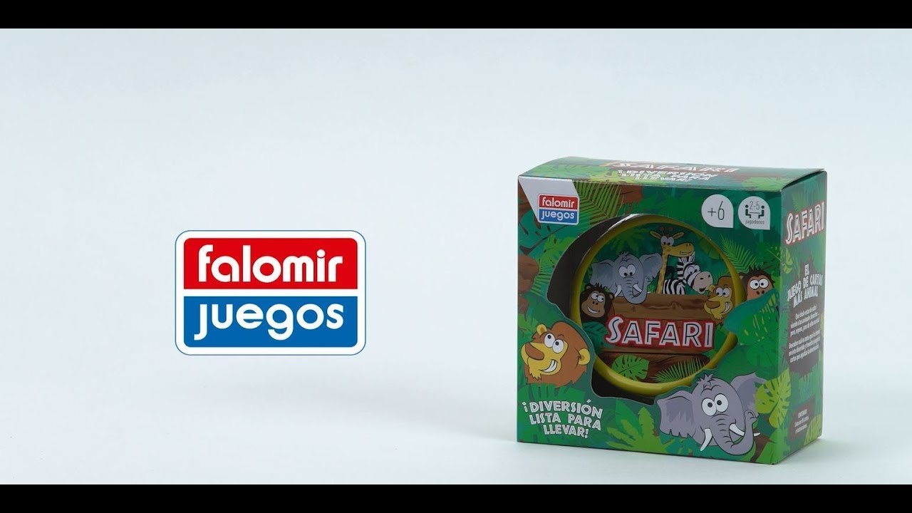 Juego de mesa Safari Falomir - YouTube