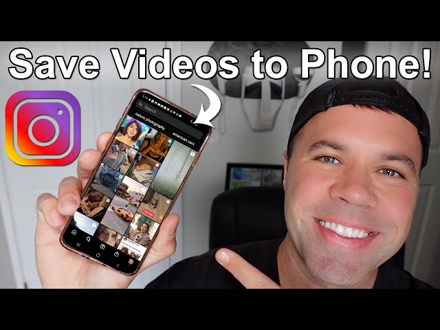 How To Save Videos from Instagram to Gallery (Android u0026 iPhone) class=