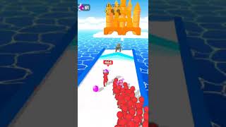 Crowd Battle 3D | Gameplay | Level 2 | #shorts screenshot 2