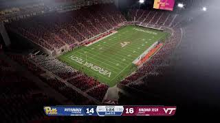 Pittsburgh vs Virginia Tech CF26 season 2 week 4