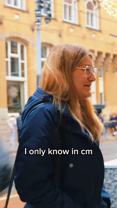 Download lagu How Tall Are Dutch Women Really? #shorts #interview #dutch