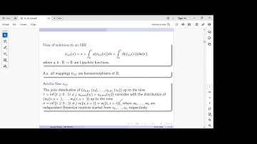 Georgii Riabov. On clusters in coalescing stochastic flows